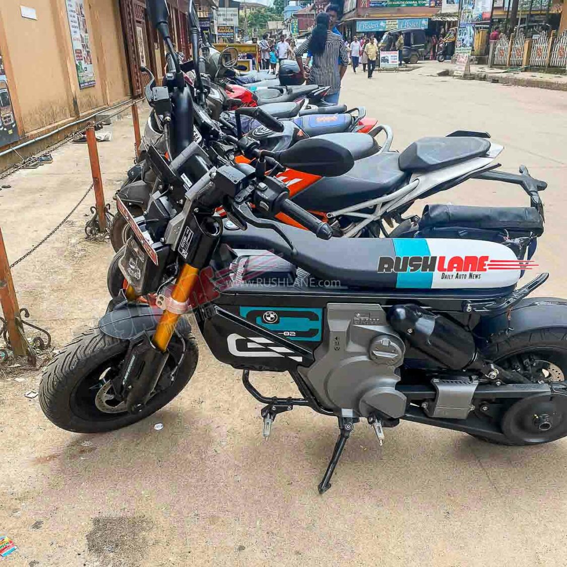 BMW CE02 Electric Scooter Spied In India