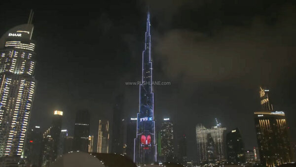 New TVS X - Global debut at Burj Khalifa, Dubai
