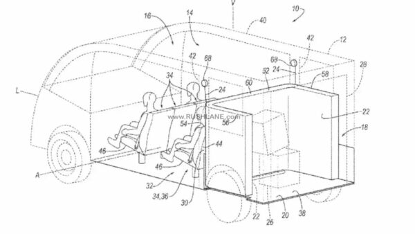 Ford patents floor-mounted airbag