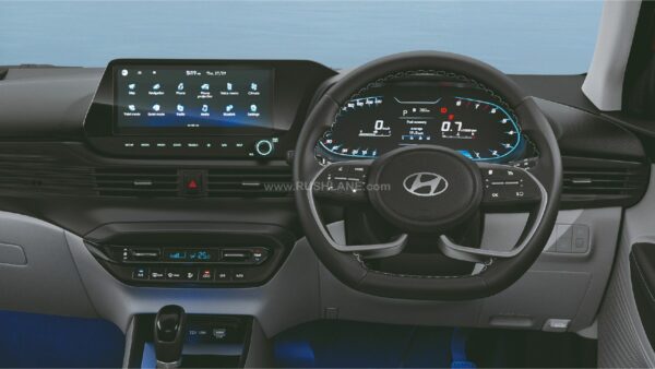 Hyundai i20 facelift dashboard