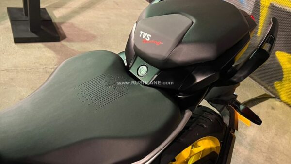 TVS Apache RTR 310 cooled and heated seats