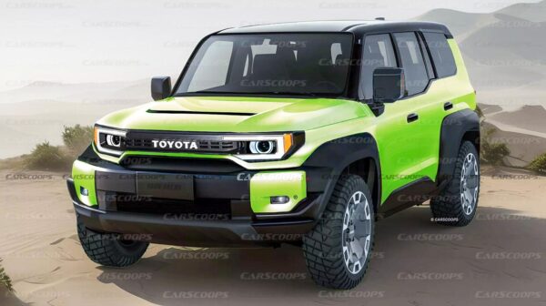 Baby Land Cruiser render by Carscoops
