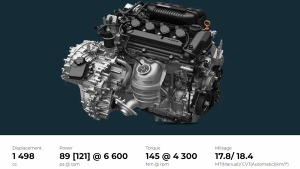 Honda City engine specs