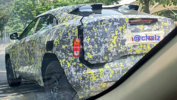 Mahindra BE.05 spotted testing