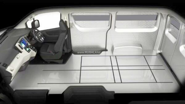 Toyota Hiace BEV Concept Interior Layout