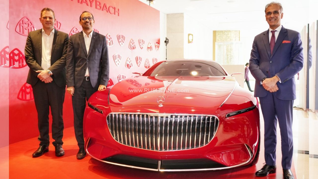 Vision Mercedes-Maybach 6 Concept Showcased In India