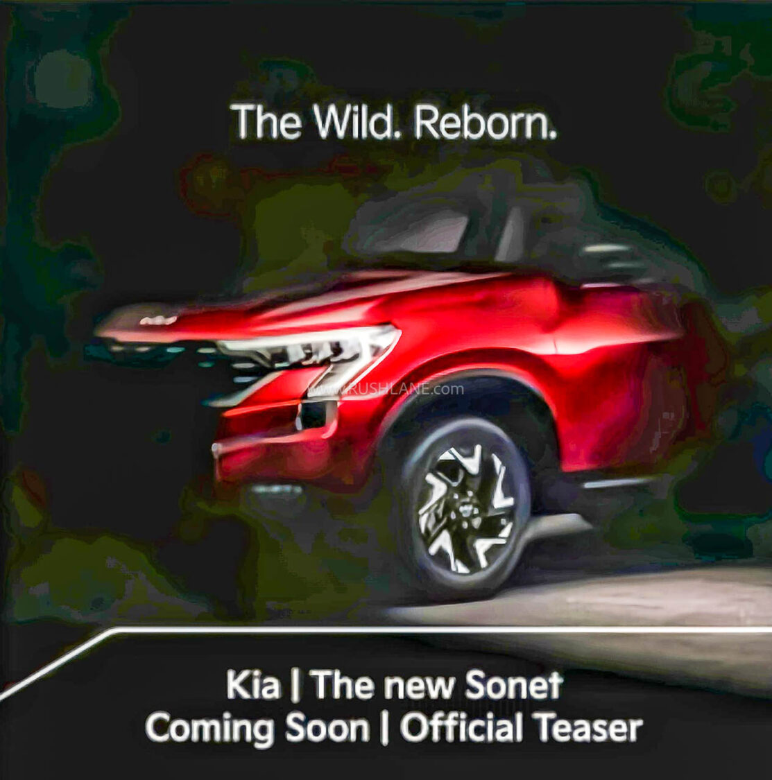 Kia Sonet Facelift First Official Teaser
