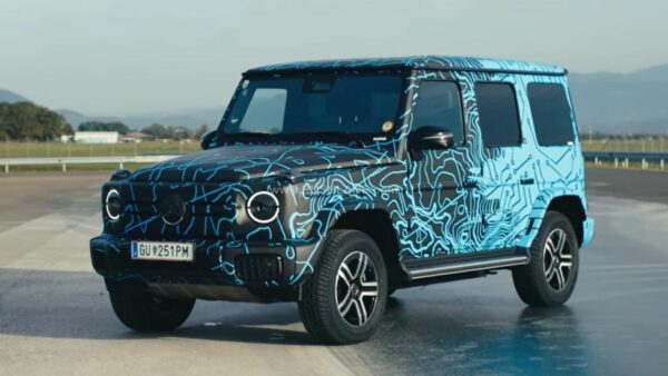 New Electric G-Class iconic design retained