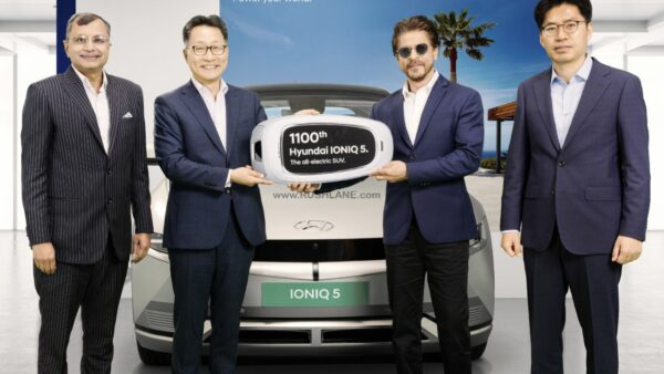 1100th Hyundai Ioniq 5 EV Delivered To Shah Rukh Khan