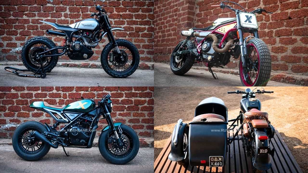 Four Custom Harley-Davidson X440 Motorcycles Showcased at India Bike Week