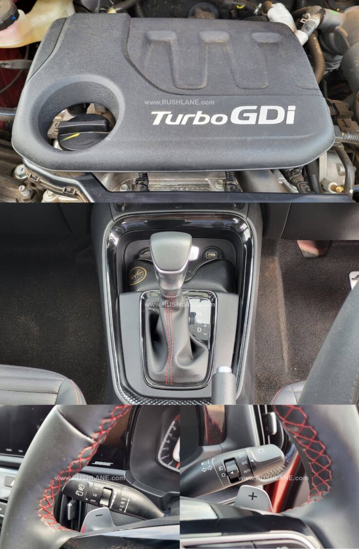 1.0L Turbo GDI Engine, DCT Gearbox With Paddle Shifters 