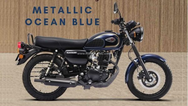 Standard Kawasaki W175 Metallic Ocean Blue