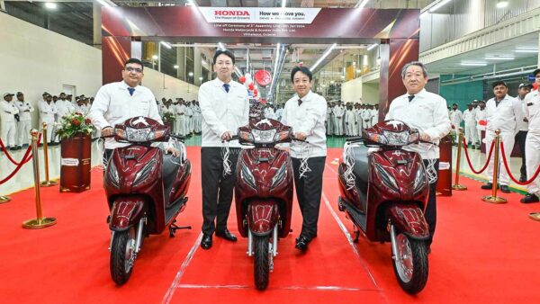Honda two wheeler's 3rd Assembly Line at its Gujarat plant