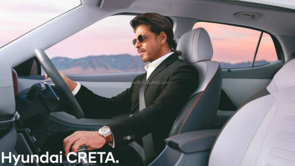 SRK driving the new 2024 Hyundai Creta