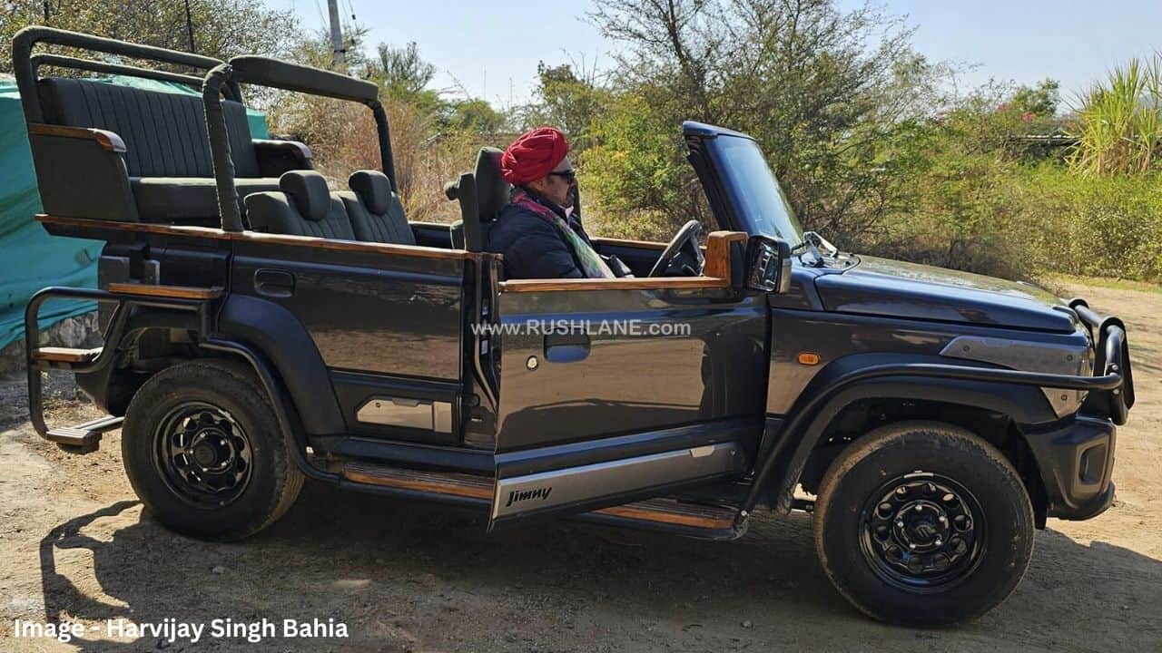 Maruti Jimny Safari Version Goes Topless For Jungle Excursions