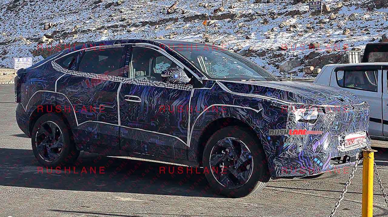 Mahindra XUV Coupe Spied