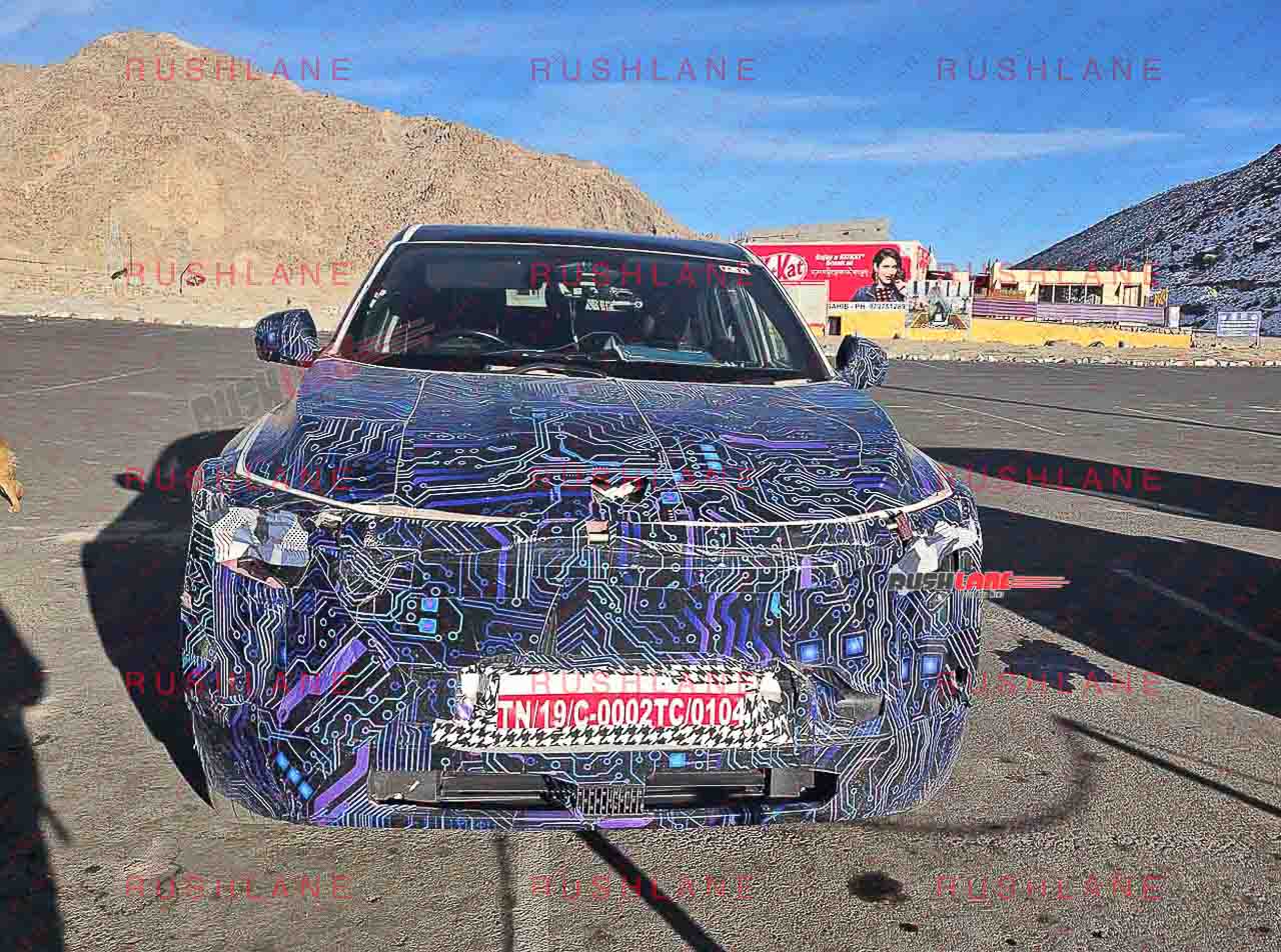 Mahindra XUV Coupe Spied