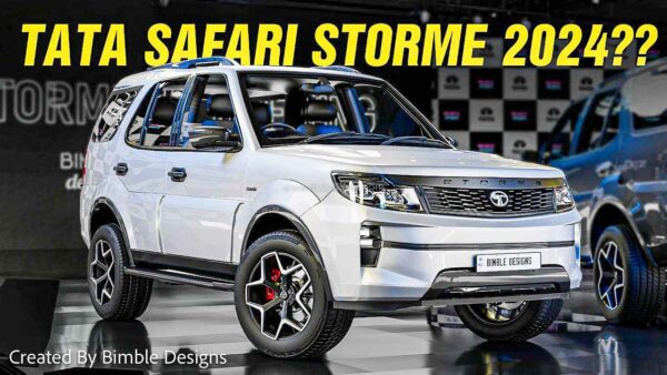 2024 Tata Safari Storme 4x4 Rendered