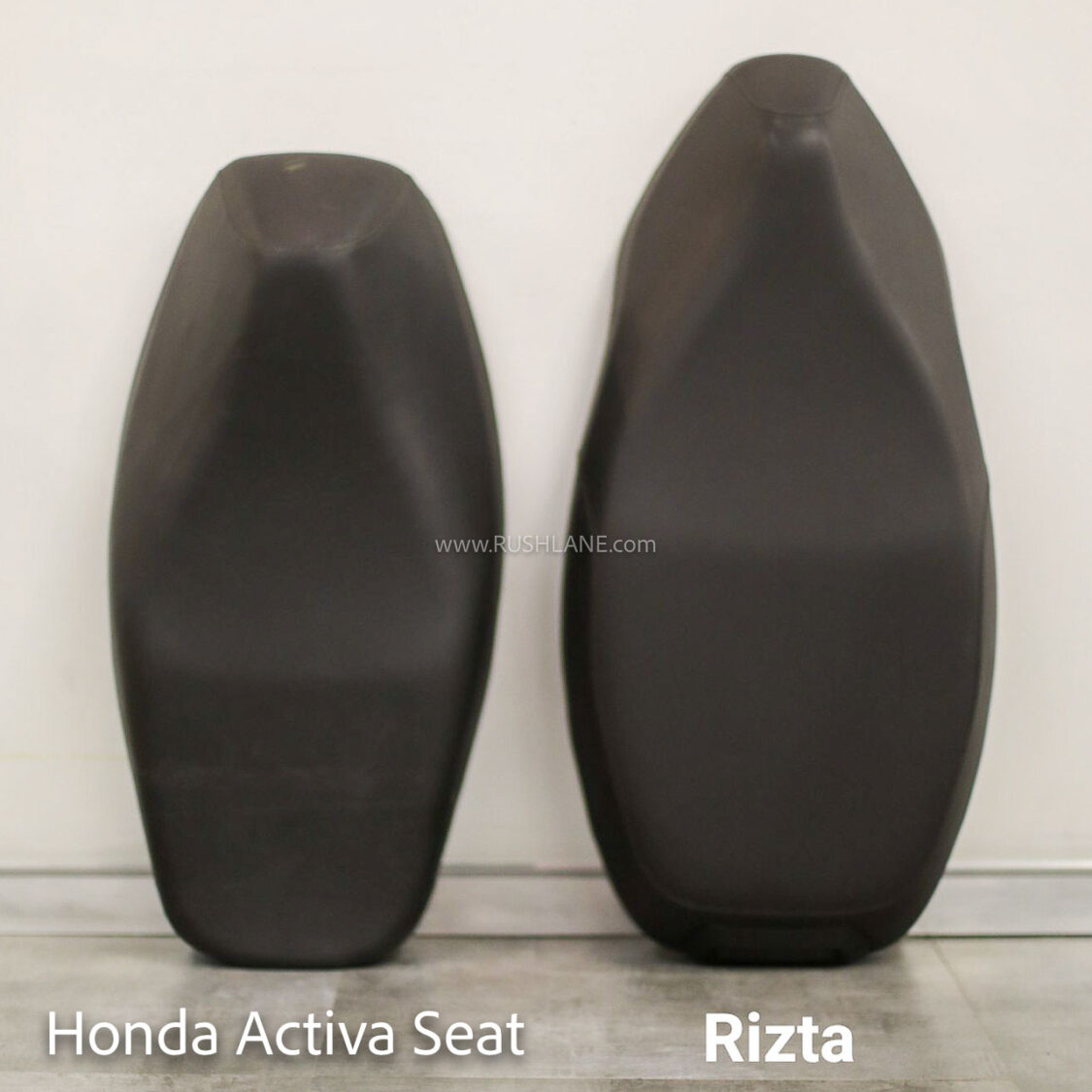 New Ather Rizta seat comparison - Vs Honda Activa