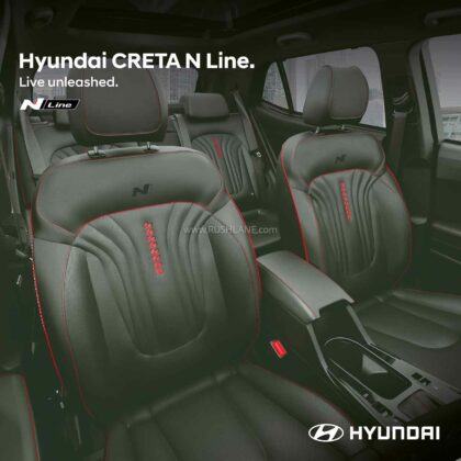 Hyundai Creta N Line Sporty Interiors