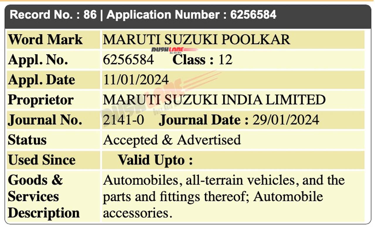 Maruti Suzuki Poolkar - New pool car service?