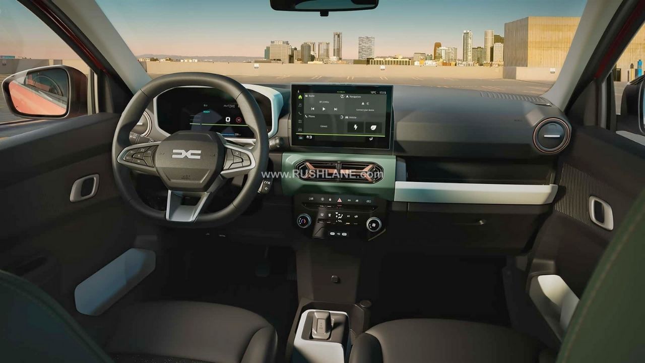 New Renault Kwid EV (Dacia Spring) - Interiors