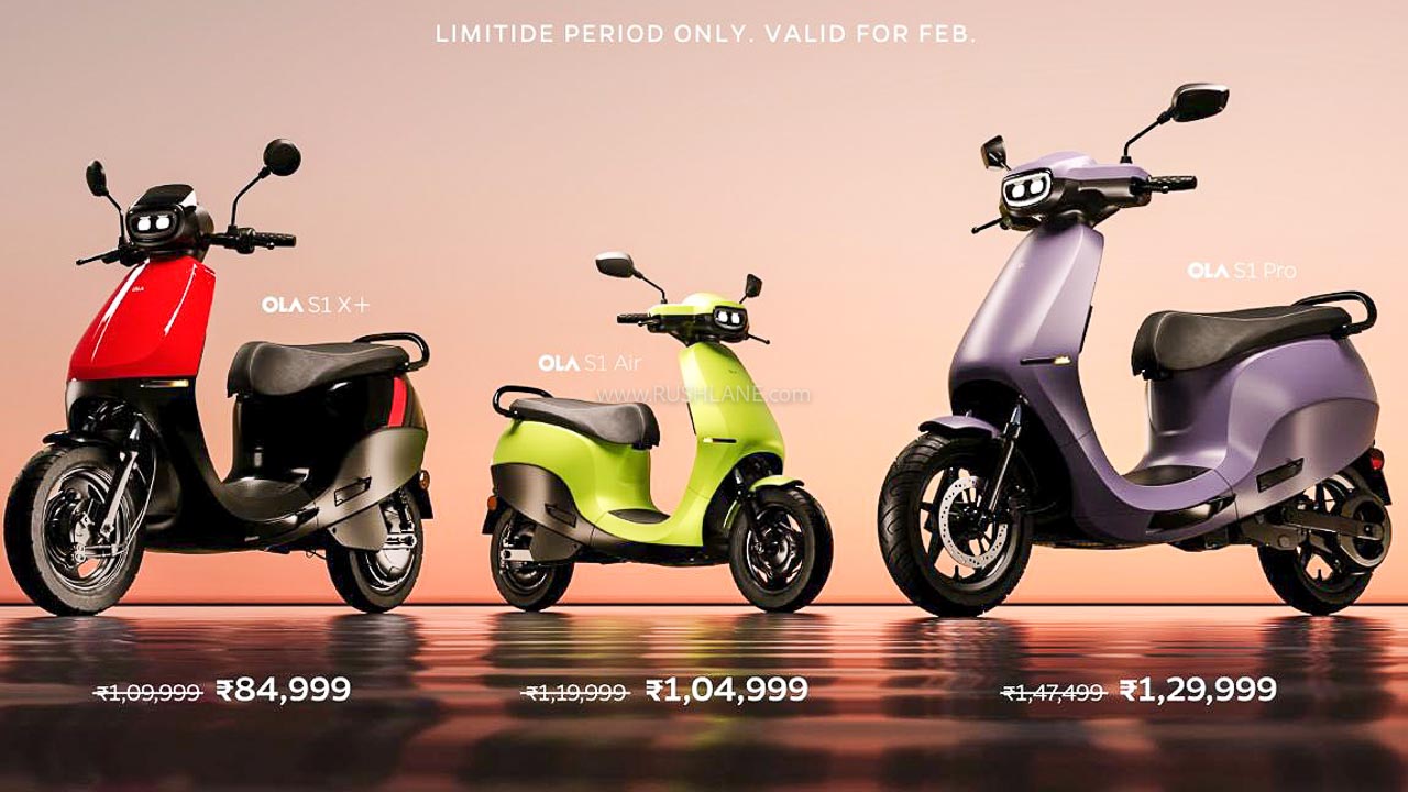 Ola electric scooter discount