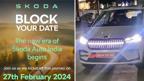 Skoda India launch event on 27th Feb 2024