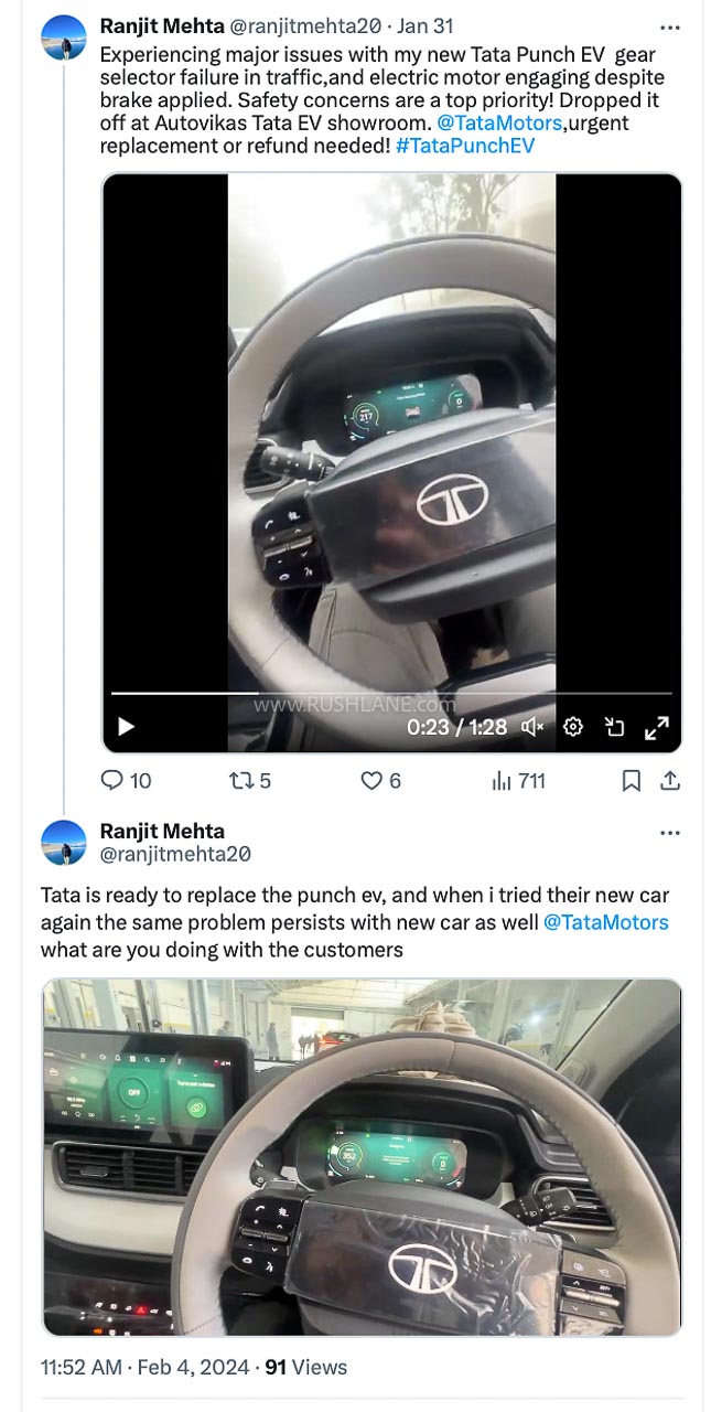 Tata Punch EV owner shares