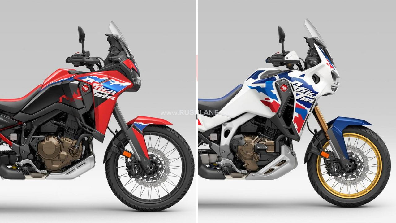 2024 Honda Africa Twin Manual and DCT
