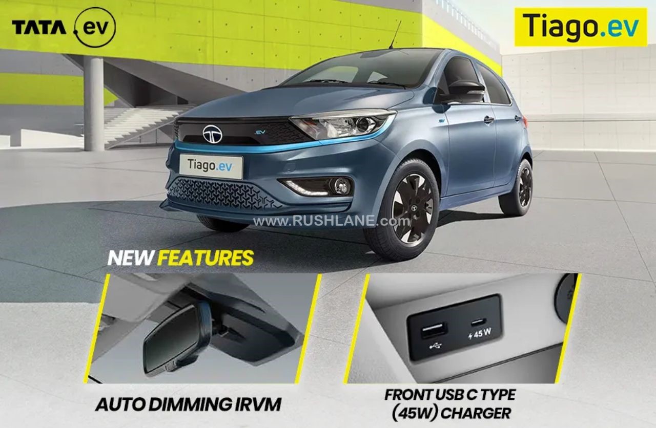 2024 Tata Tiago EV  Added Features