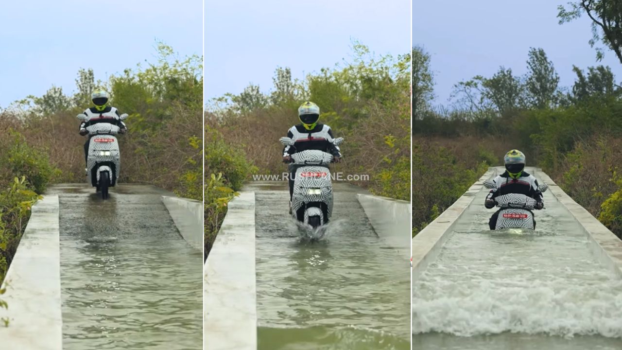 Ather Rizta Water Wading Test