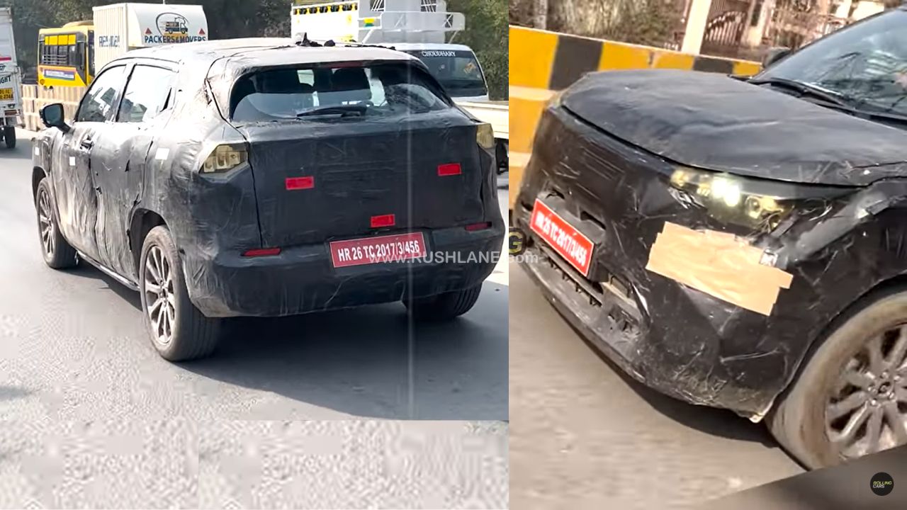 Maruti EVX Electric SUV Spied