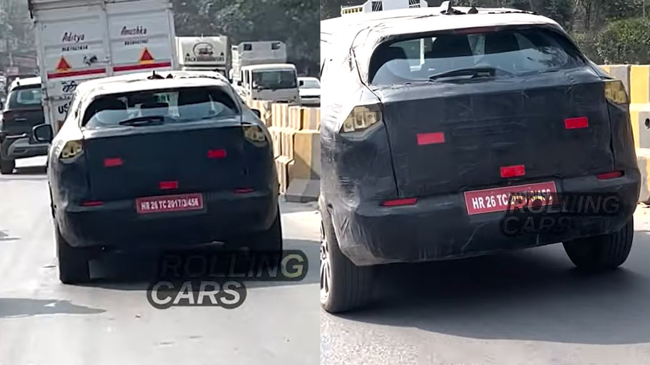 Maruti EVX Electric SUV Spied
