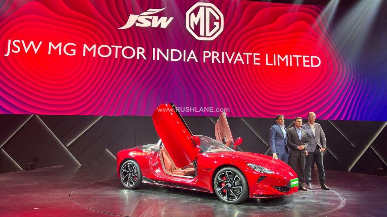 MG Cyberster Debuts In India