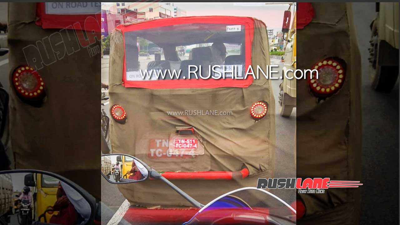 Ola electric rickshaw testing