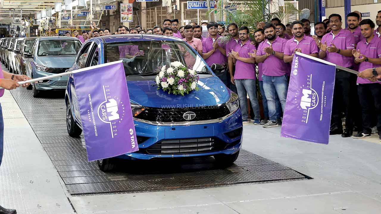 Tata rolls out 1 millionth car from Sanand Plant