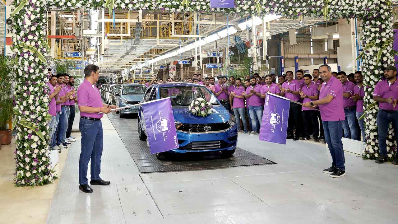 Tata rolls out 1 millionth car from Sanand Plant