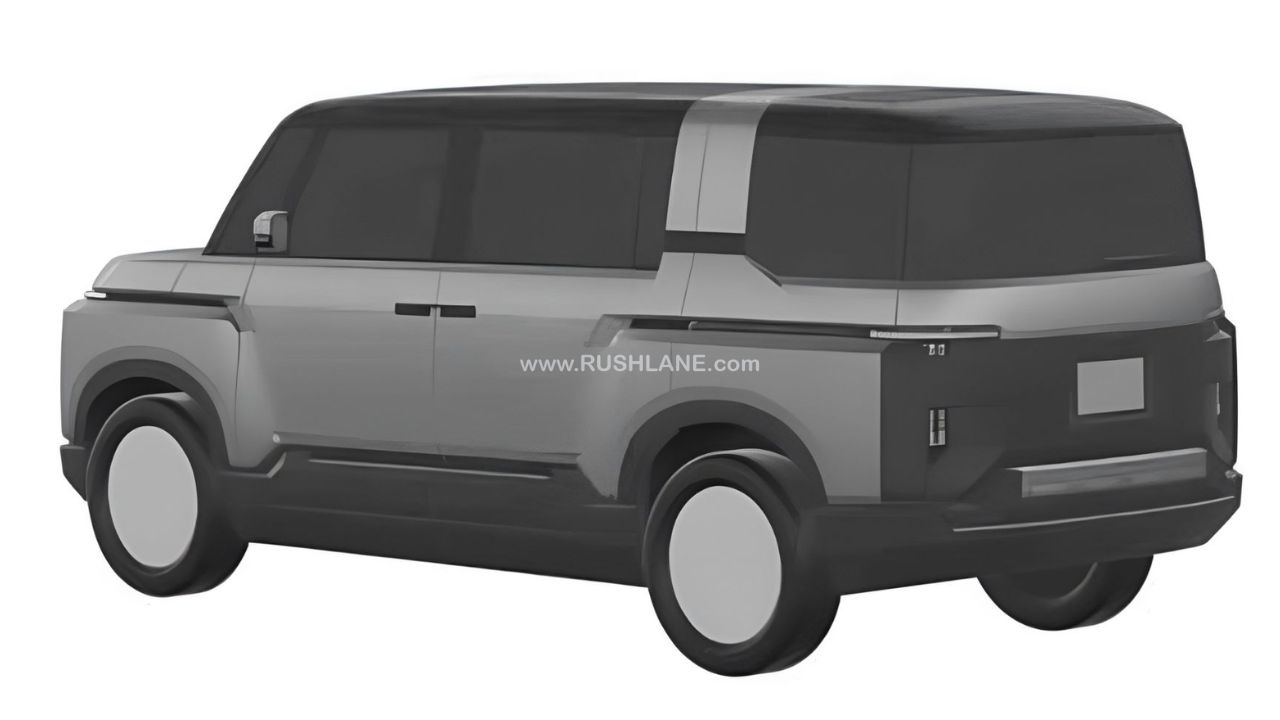 Toyota X-van Concept Patented - Rear