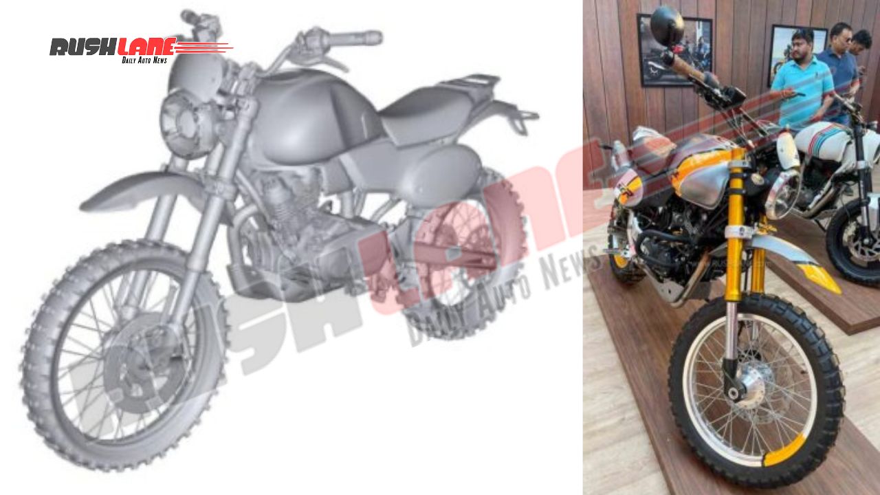 TVS Ronin SCR Patented In India