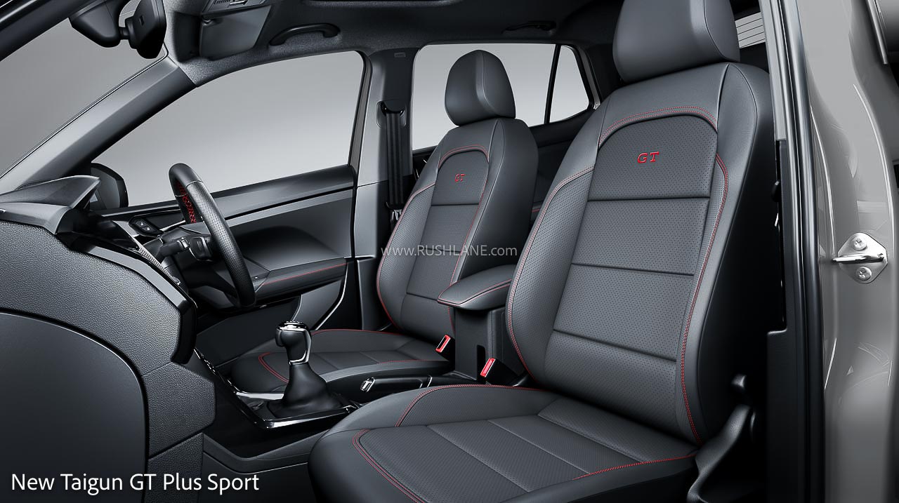 VW Taigun GT Plus Sport Seats