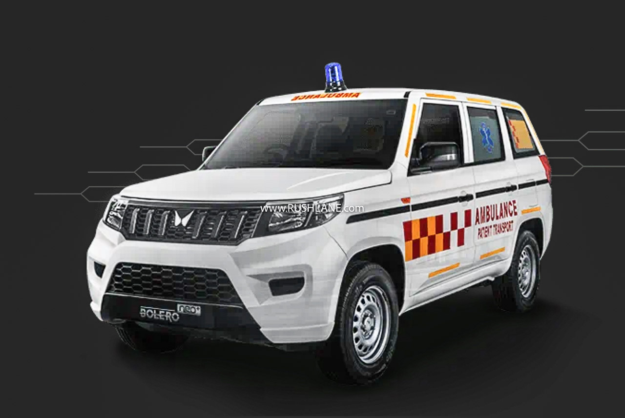 Mahindra Bolero NEO+ Ambulance Variant