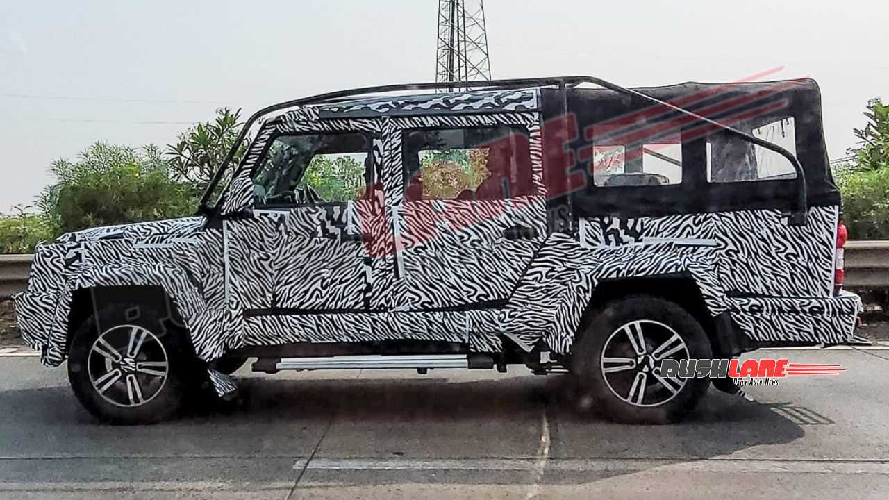 Force Gurkha Pickup With Roll Cage Spotted