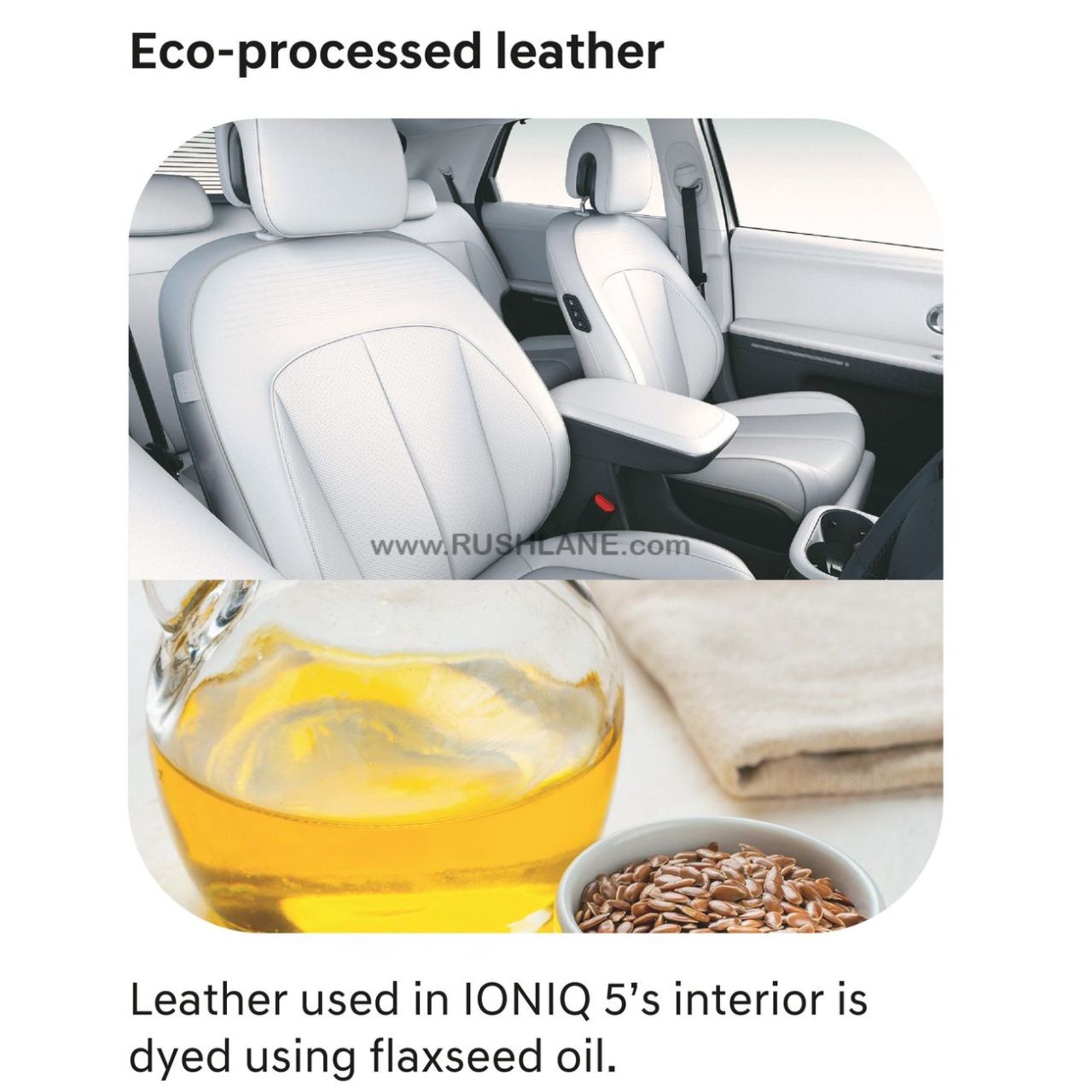 Hyundai Ioniq 5 - Eco Processed Leather