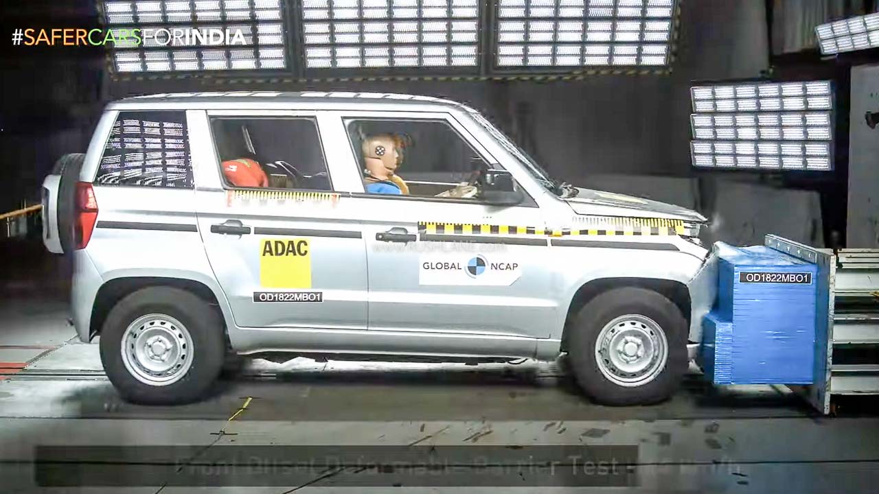 Mahindra Bolero Neo Crash Test - Global NCAP April 2024