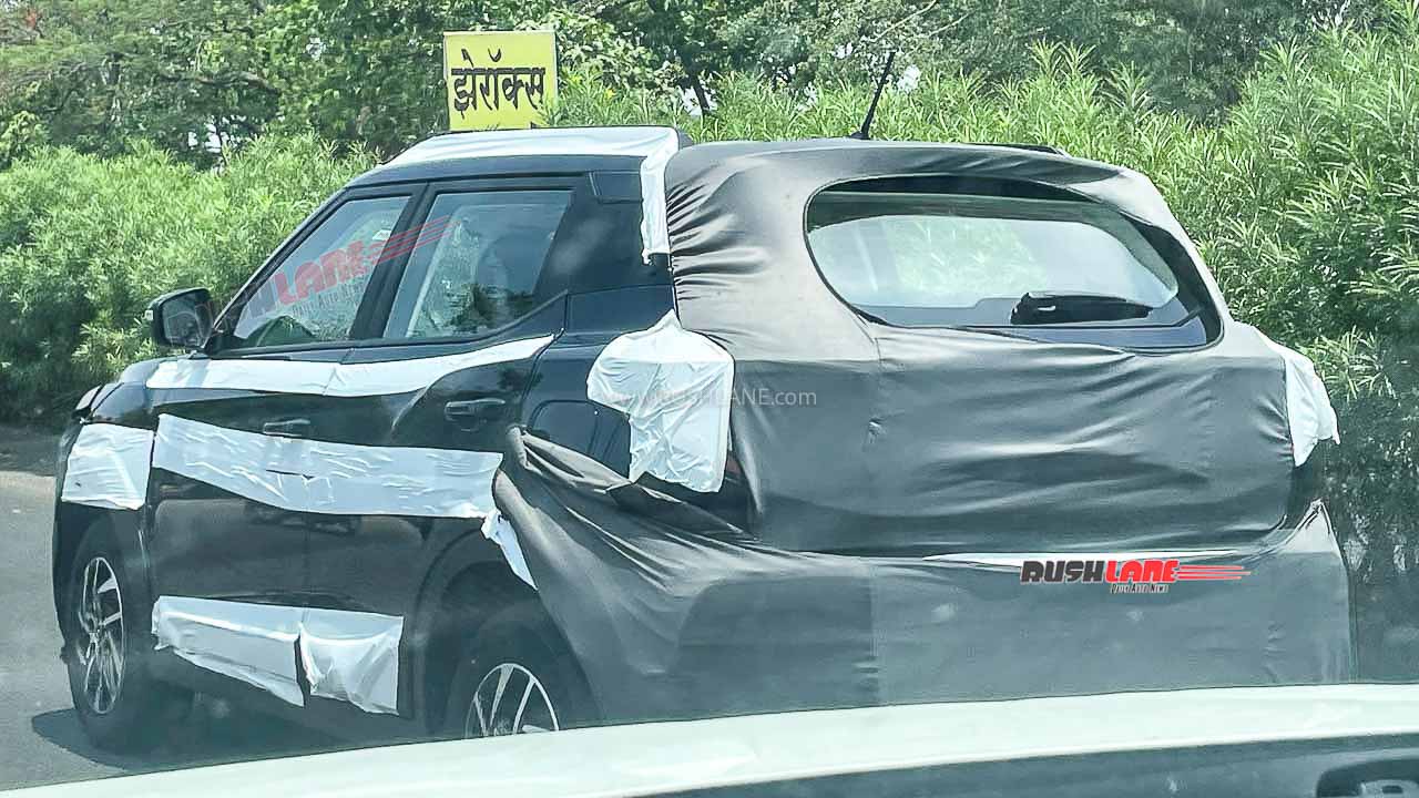 New Mahindra XUV 3XO SUV Convoy Spied