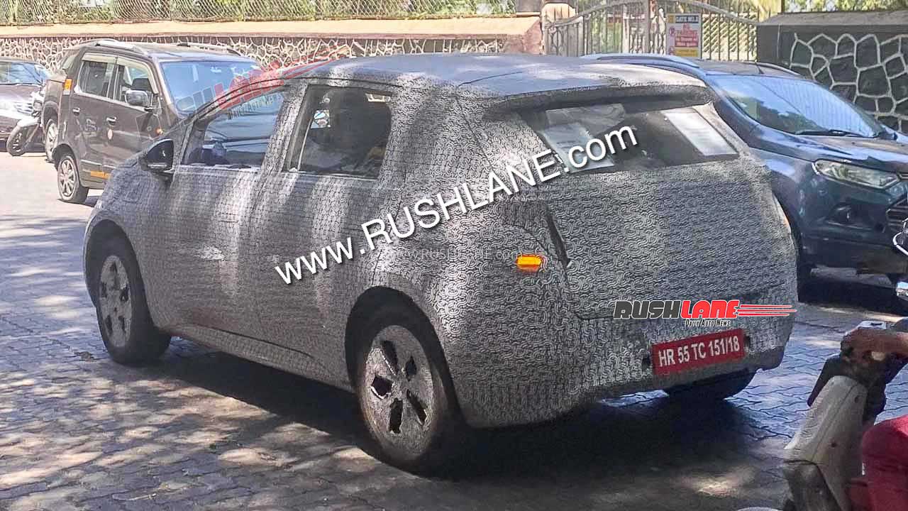 MG Cloud EV Spied Testing In India