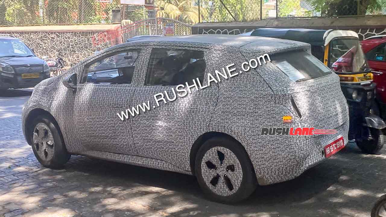 MG Cloud EV Spied in India