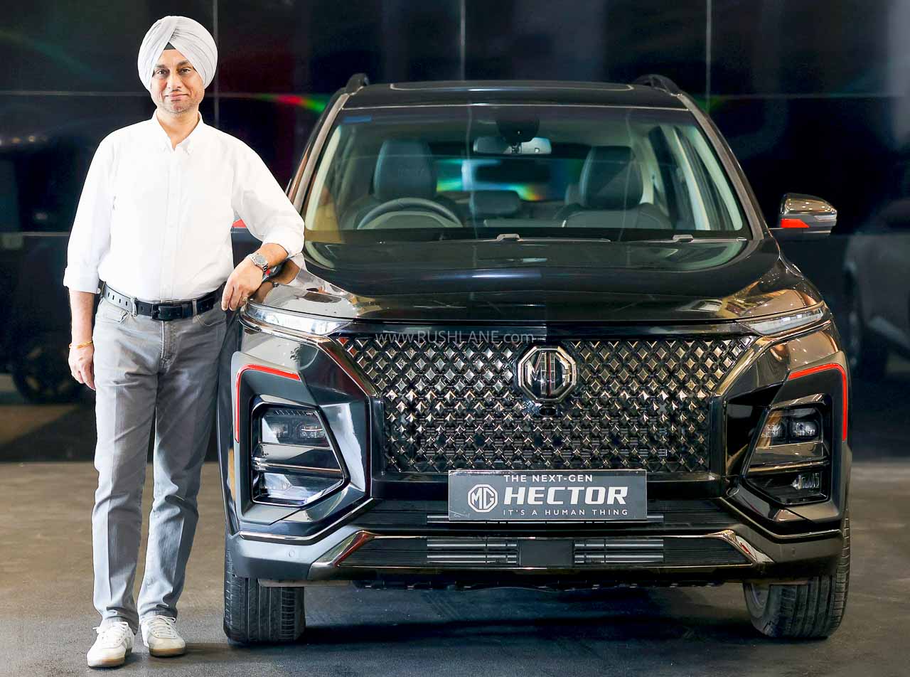MG Hector Blackstorm Launched