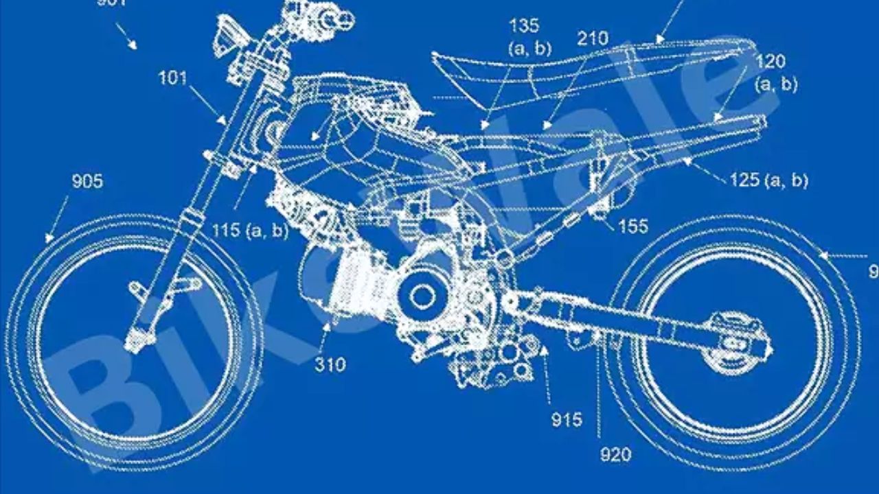 Bajaj CNG Bike Blueprint Leaked - 2
